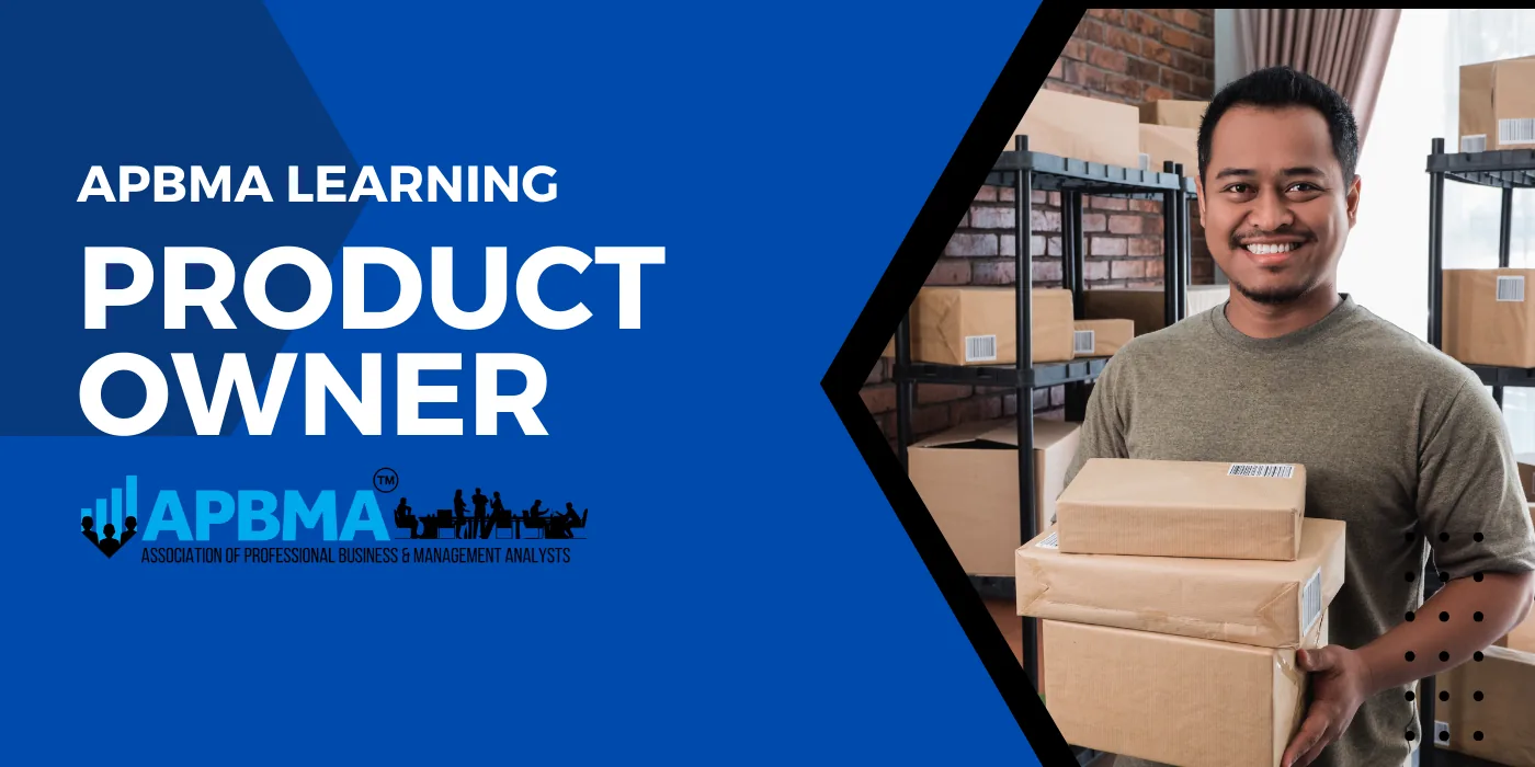 APBMA Learning Product Owner course banner